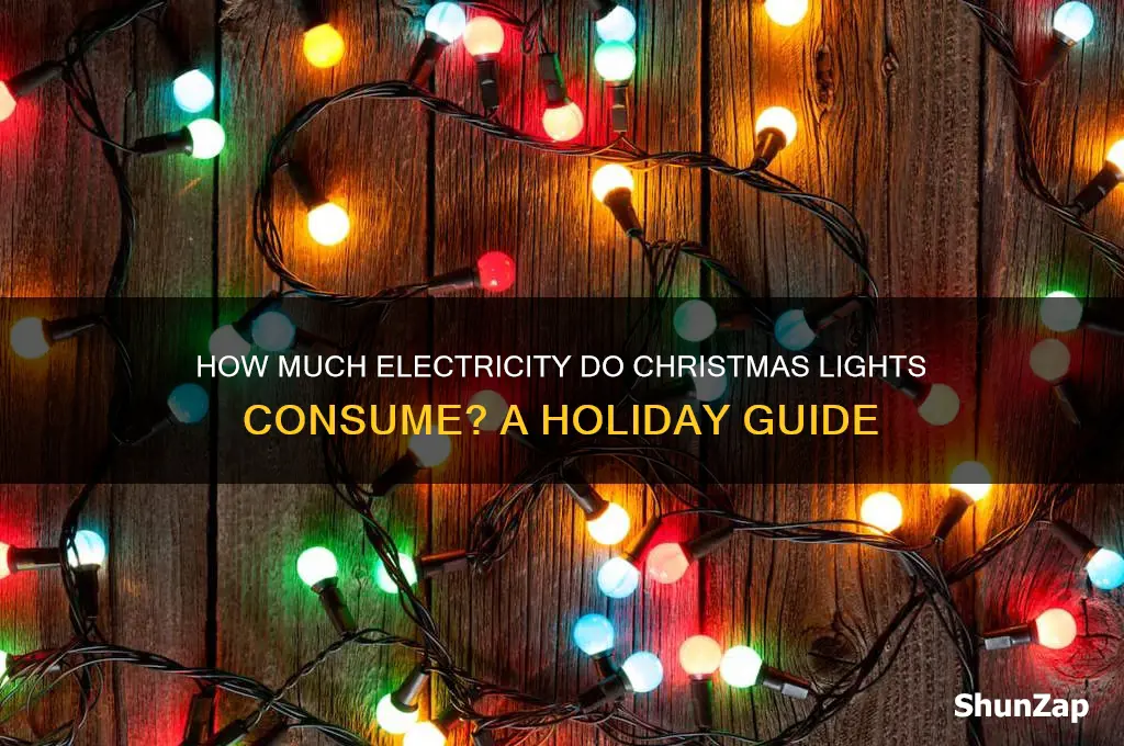 do chroatmaslights use a lot of electricity