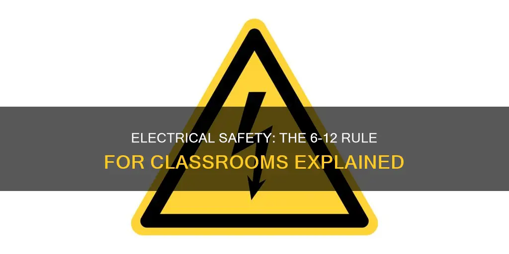 do classrooms have 6 12 rule electrical