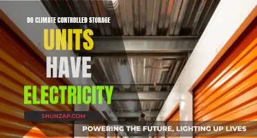 Climate-Controlled Storage Units: Electricity or Not?