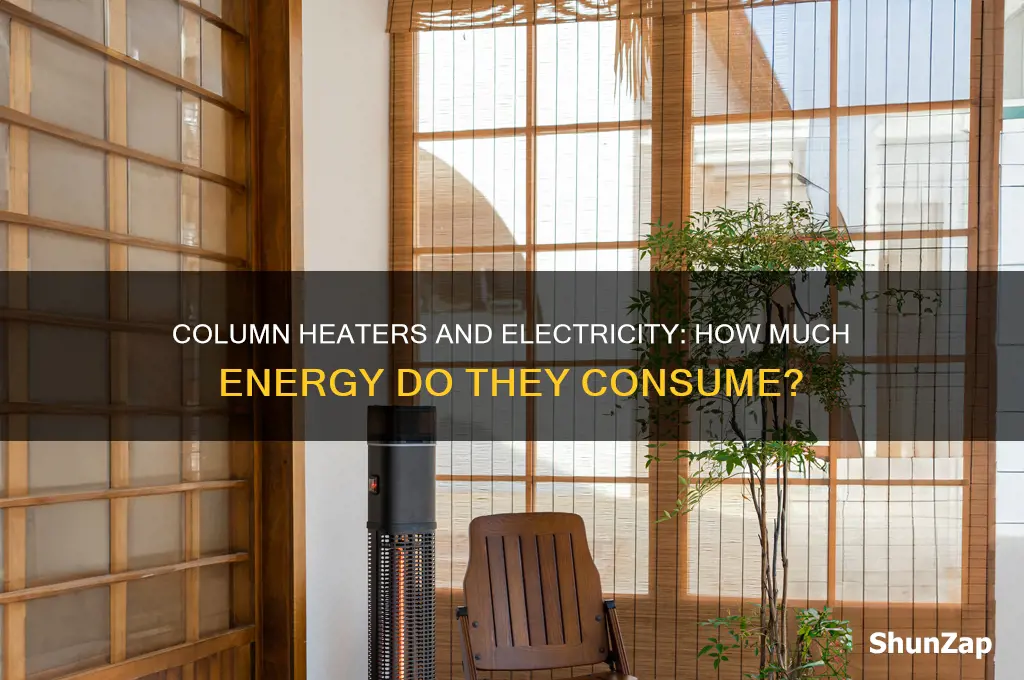 do column heaters use a lot of electricity