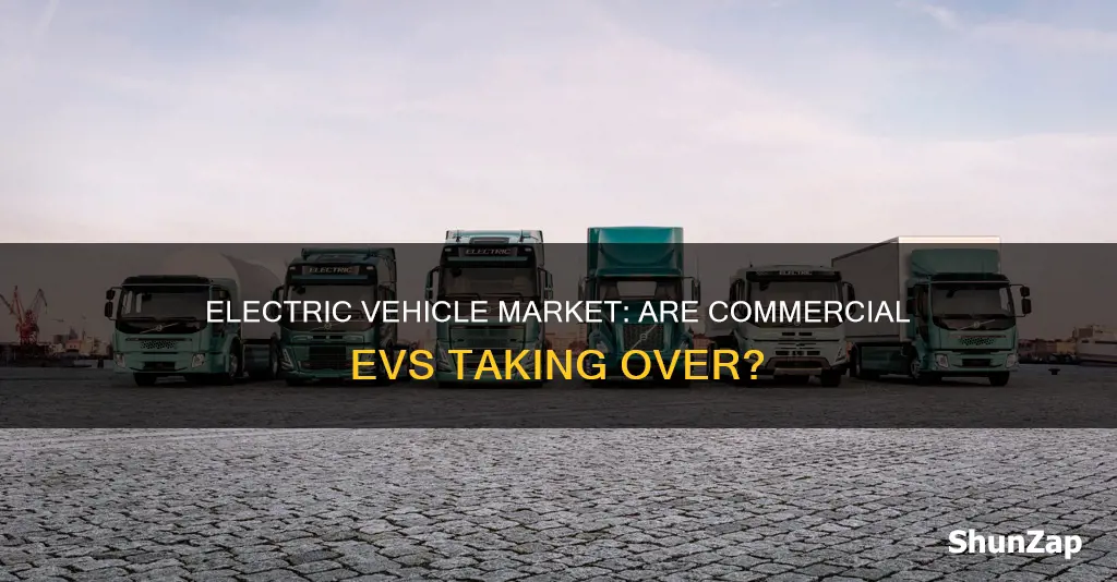 do commercial electric vehicles have the majority of the market