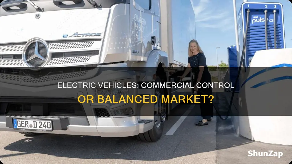 do commercial electric vehicles have the majority of the market