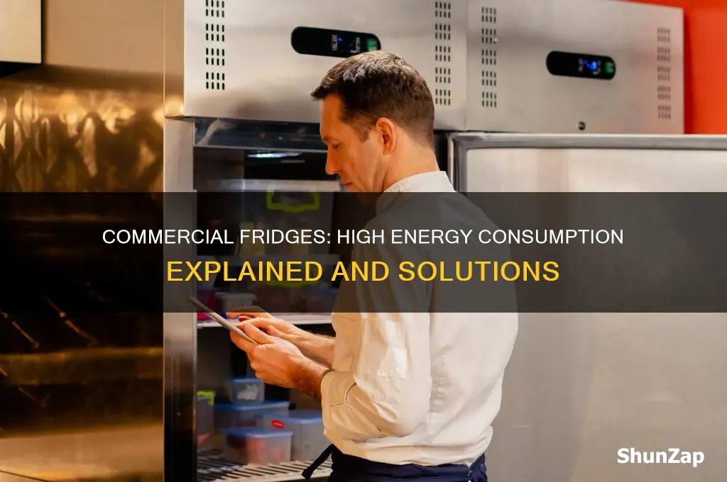 do commercial fridges use a lot of electricity