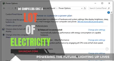 Energy Costs of Computers: Powering Your Machine