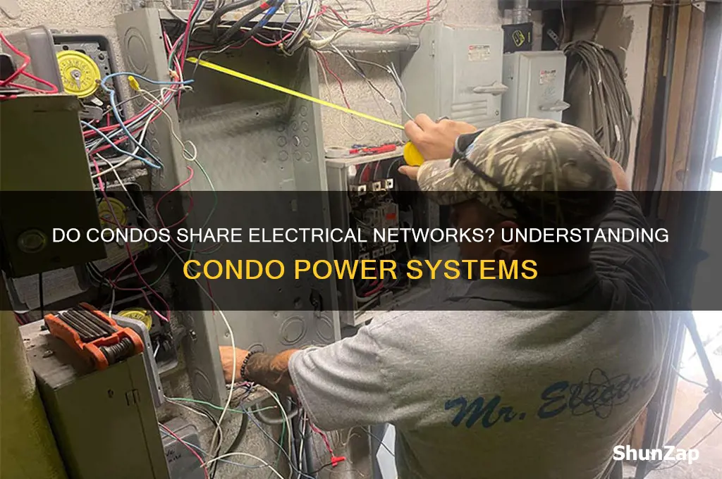 do condos use the same electrical network