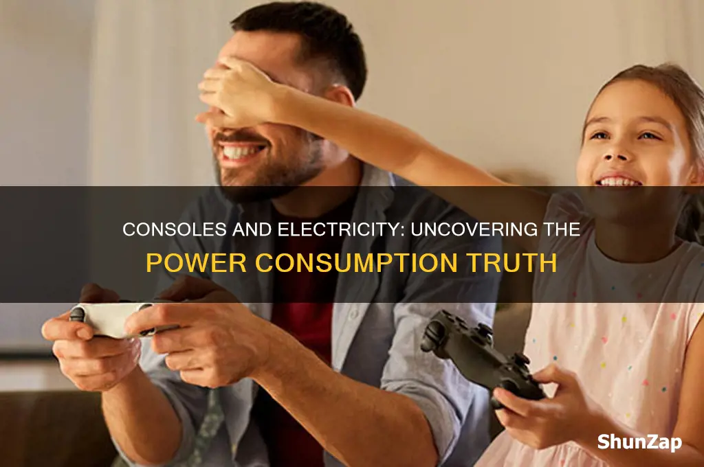do consoles use a lot of electricity