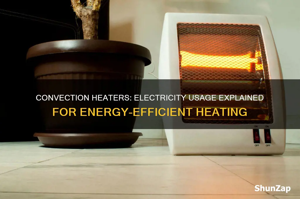 do convection heaters use a lot of electricity