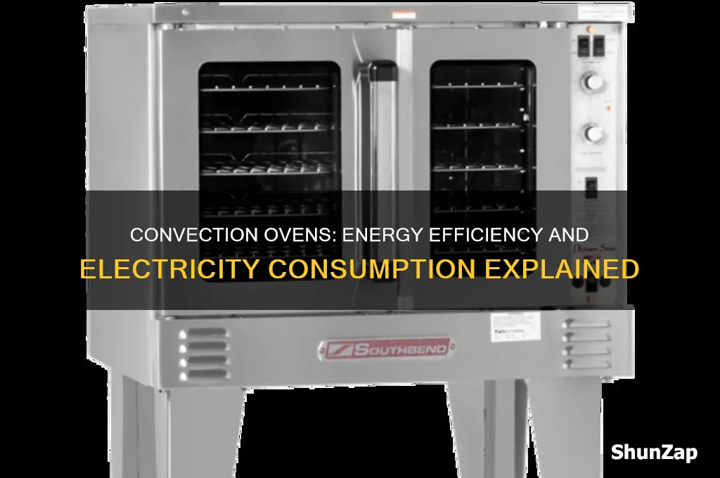 do convection ovens use a lot of electricity