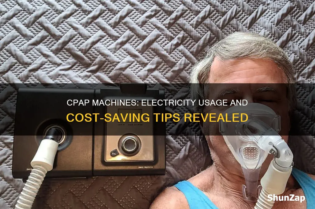 do cpap machines use a lot of electricity