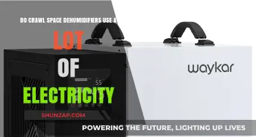 Crawl Space Dehumidifiers: Electricity Usage and Energy Efficiency Explained