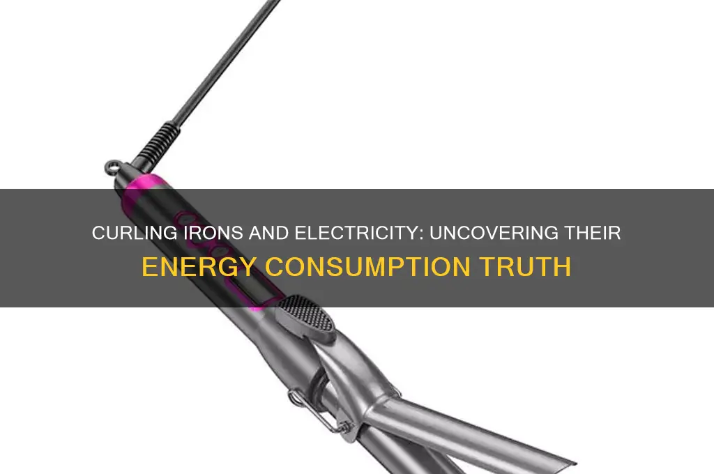 do curling irons use a lot of electricity
