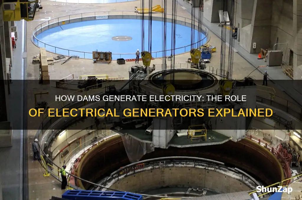 do dams use an electrical generator