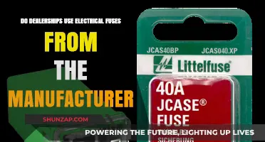 Are Dealerships Using Original Manufacturer Electrical Fuses in Repairs?