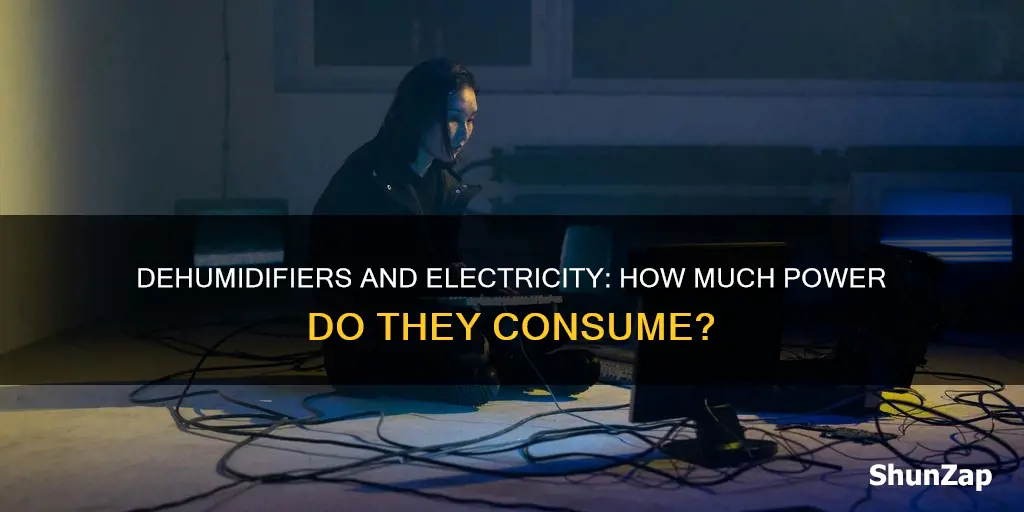 do dehumidifiers burn a lot of electricity