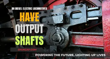 Do Diesel-Electric Locomotives Have Output Shafts?