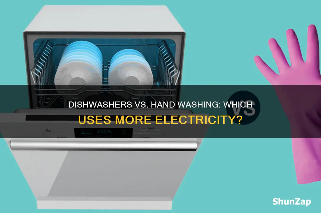 do dishwashers use more electricity