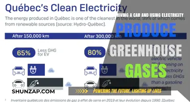 Driving, Electricity Use, and Their Impact on Greenhouse Gas Emissions