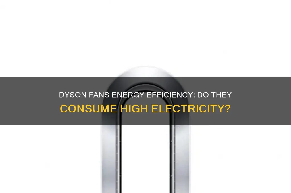 do dyson fans use a lot of electricity