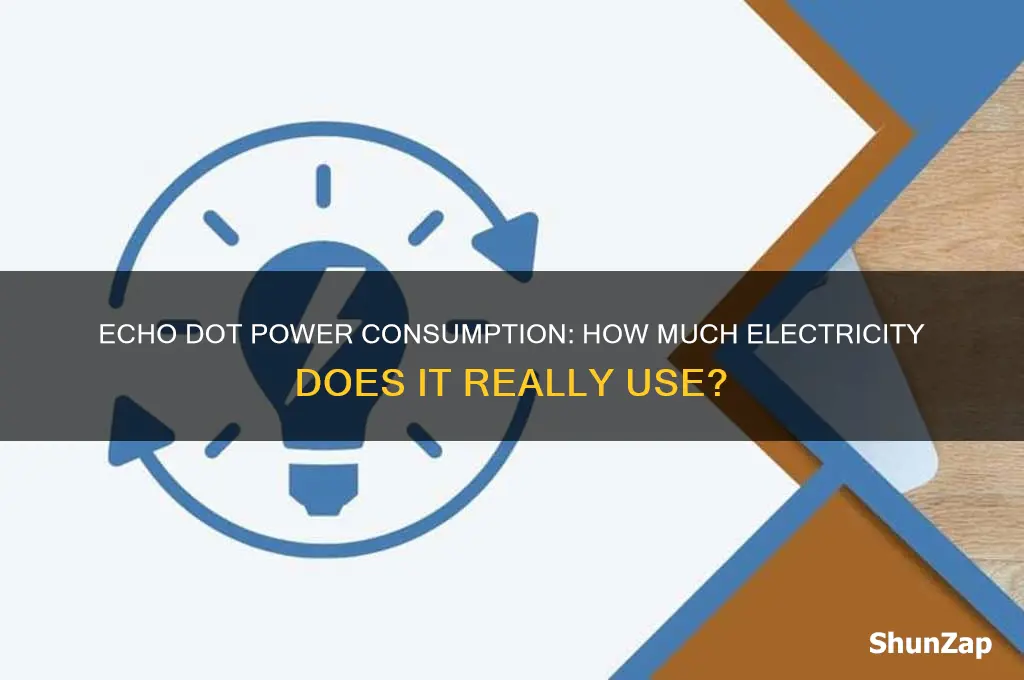 do echo dots use a lot of electricity