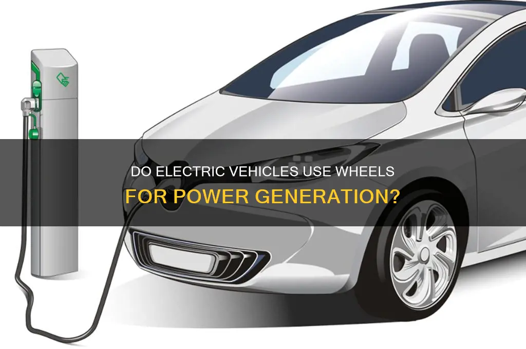do electric autos use the wheel to to generate power