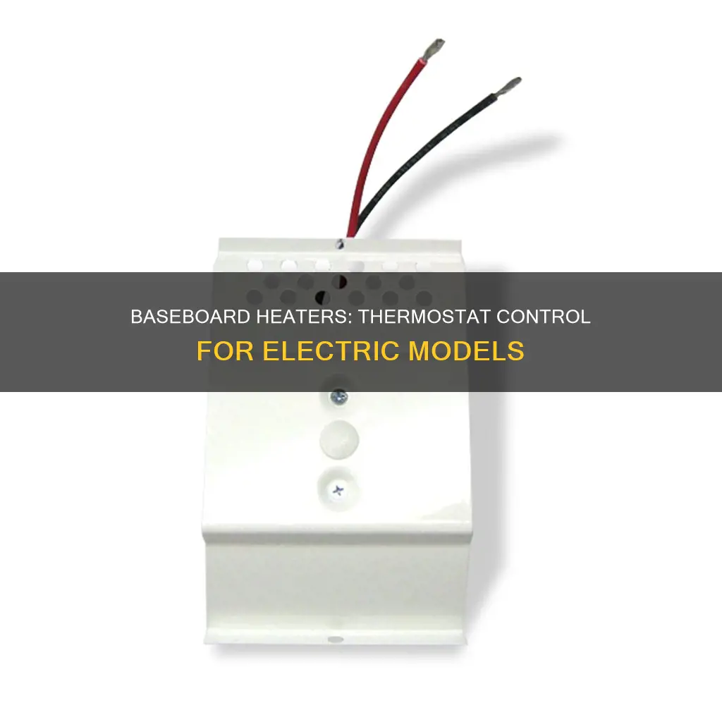 do electric baseboard heaters have a thermostat