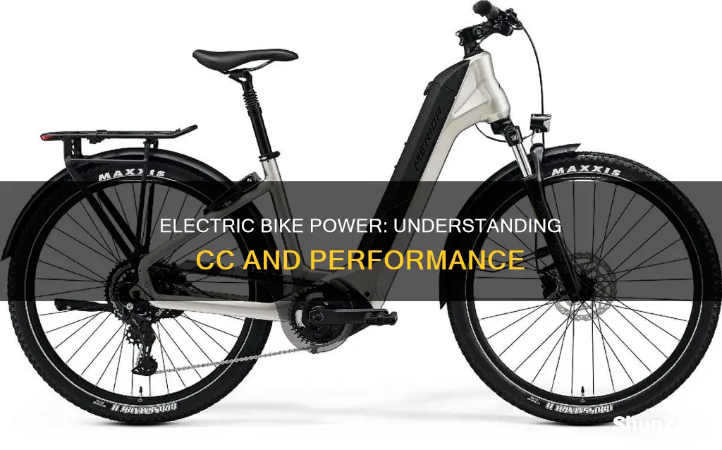 do electric bikes have cc