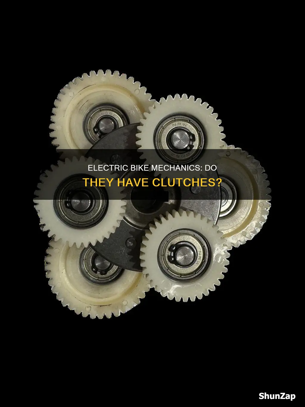 do electric bikes have clutches