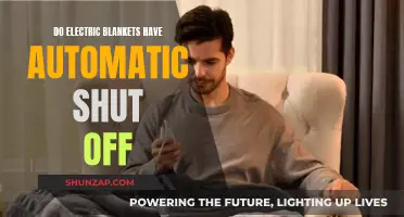 Electric Blankets: Auto Shut-Off Feature for Peace of Mind