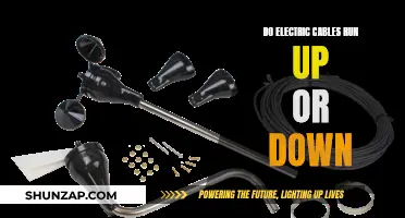 Electric Cable Installation: Up or Down?