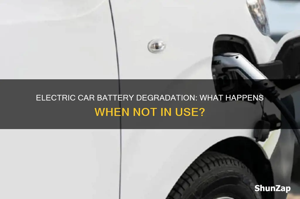 do electric car batteries degrade if not used