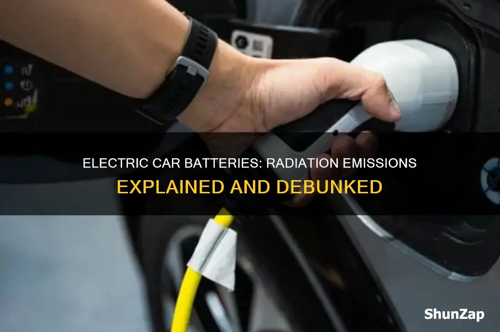 do electric car batteries emit radiation