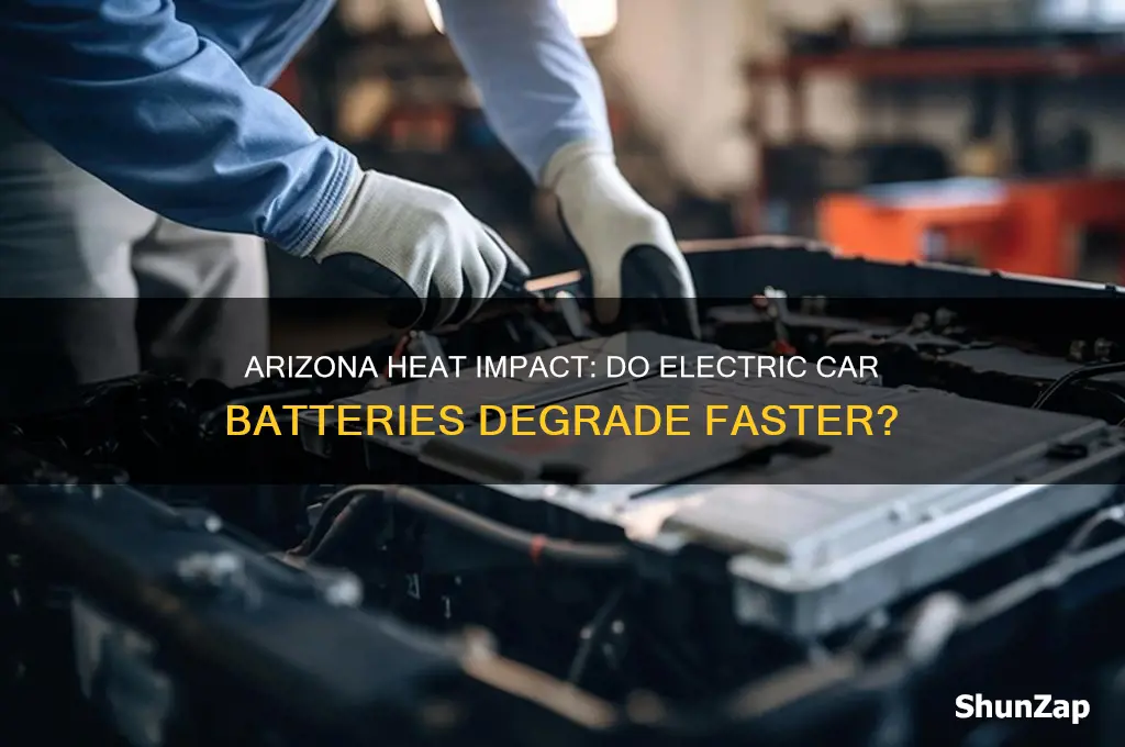 do electric car batteries last less time in arizona