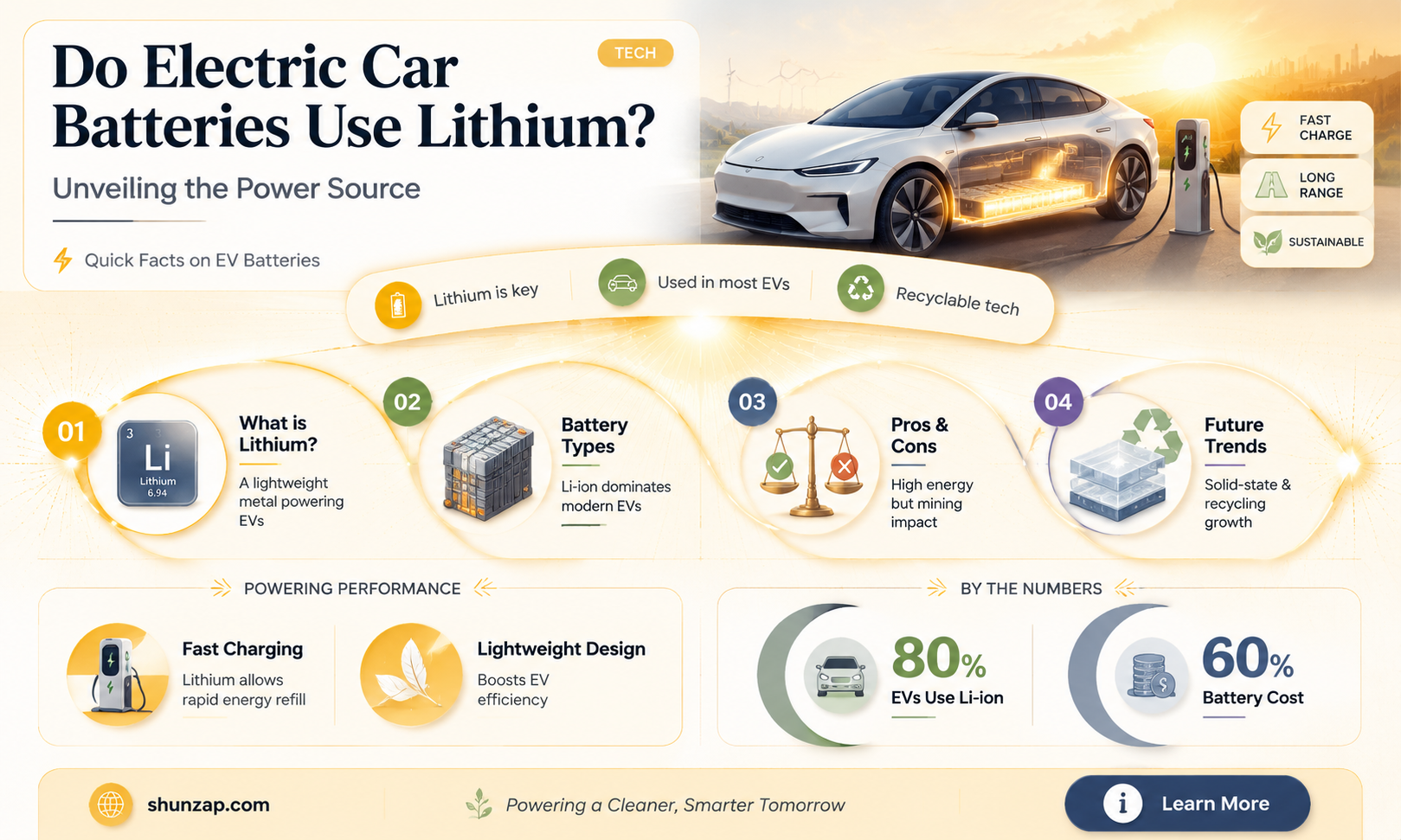 are electric cars batteries use lithoum