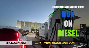 Are Electric Car Charging Stations Powered by Diesel Generators?