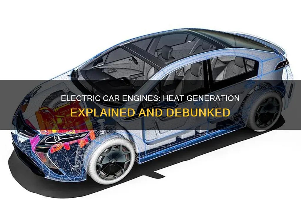 do electric car engines generate heat