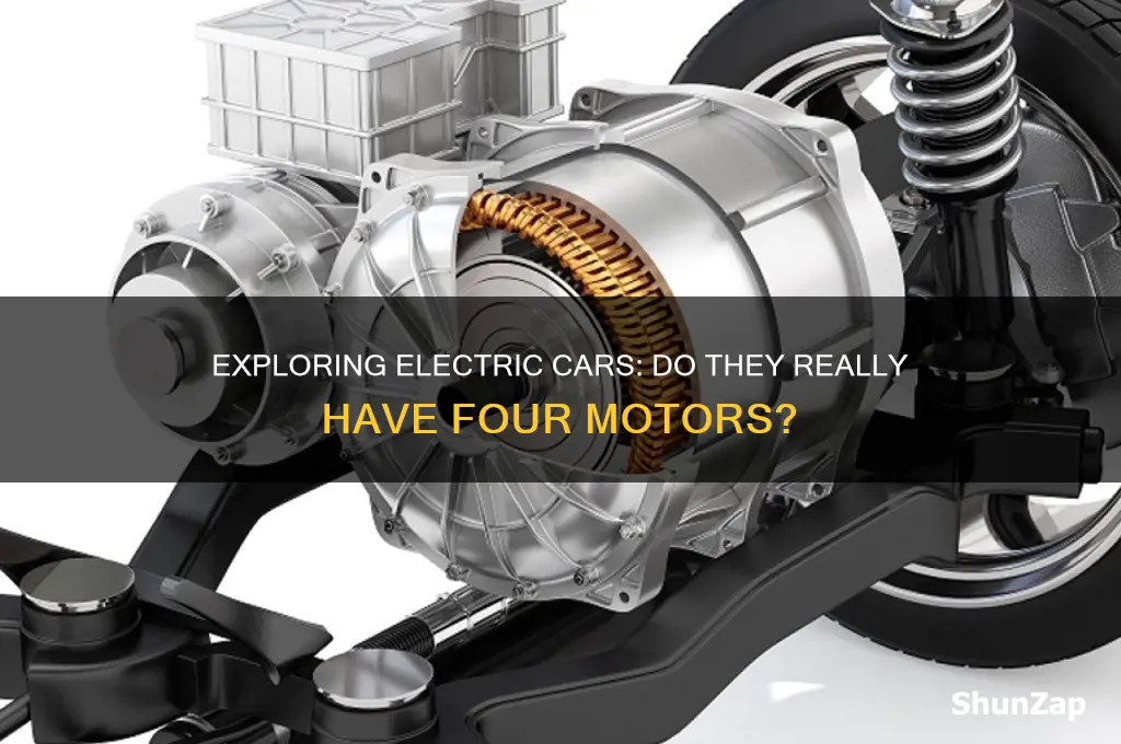 do electric car have 4 motors
