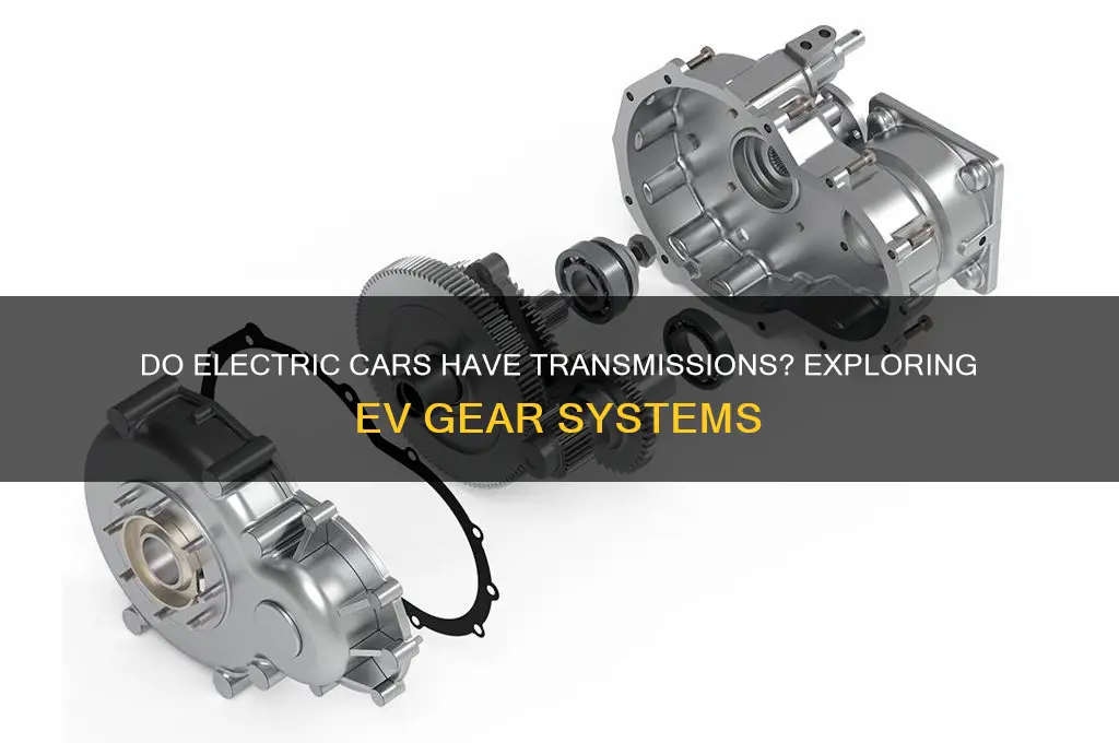 do electric car have transmission