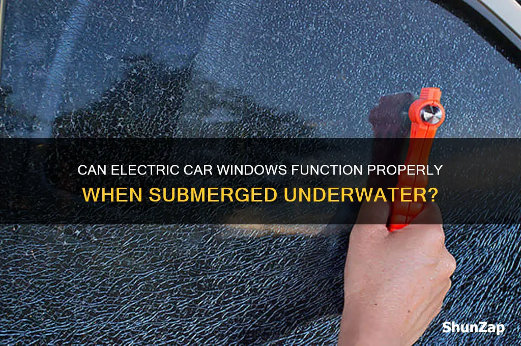 do electric car windows work underwater
