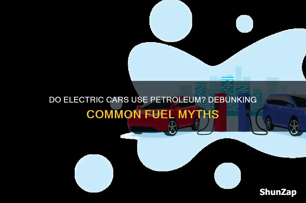 do electric care use patrleum