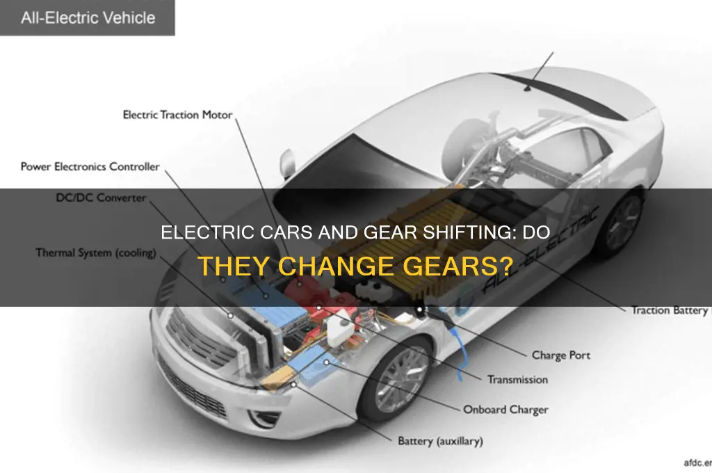 do electric cars change gears