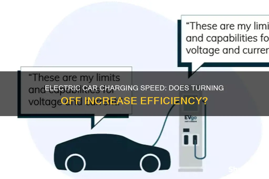 do electric cars charge faster when off
