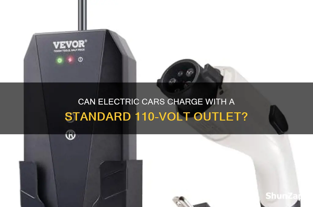 do electric cars charge with a standard 110 plugin