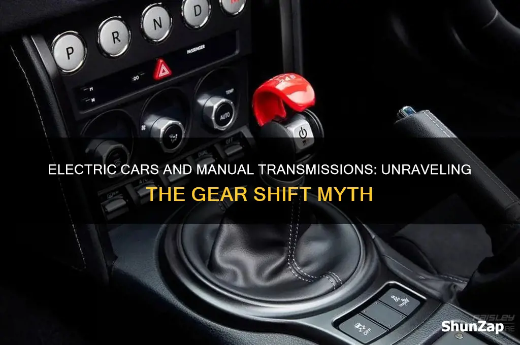 do electric cars come in manual