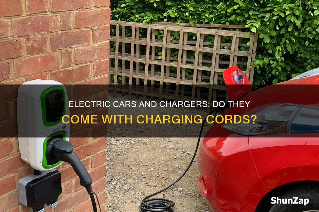 do electric cars come with electric charger cords