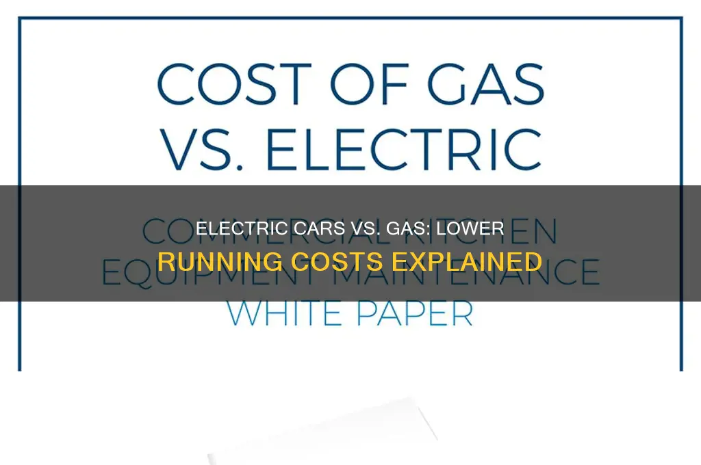 do electric cars cost less to run