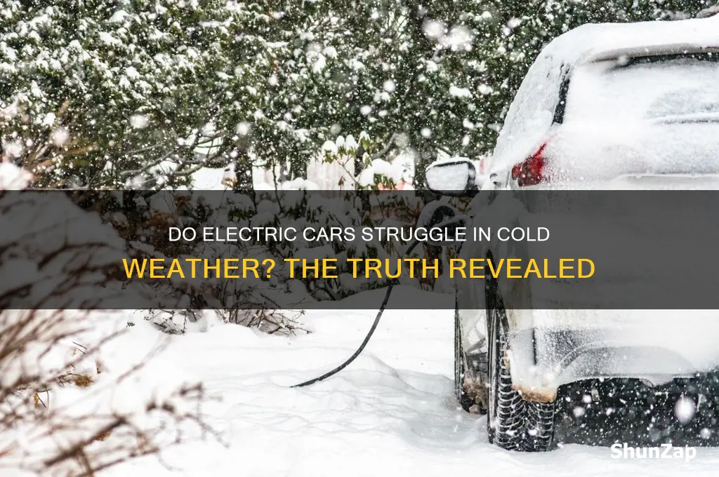 do electric cars die in cold weather