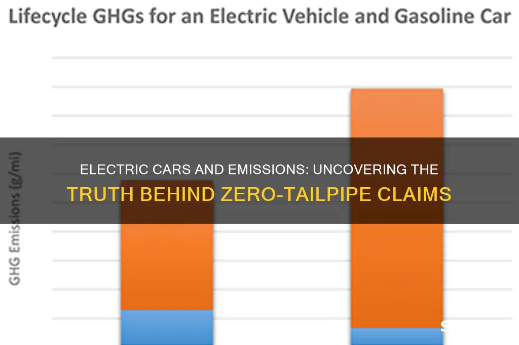 do electric cars emit anything