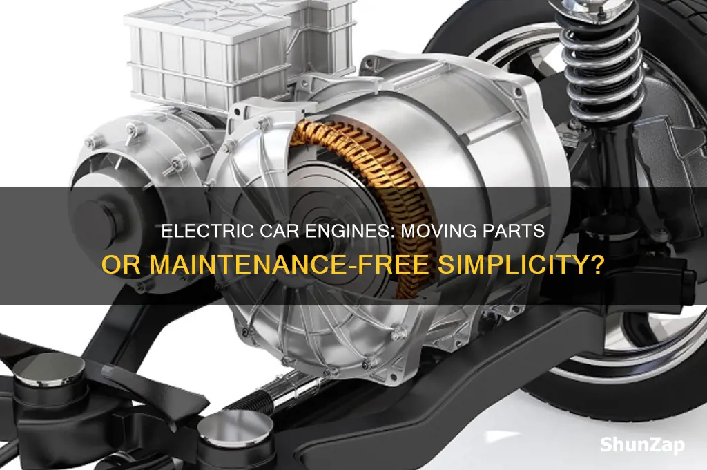 do electric cars engines have moving parts