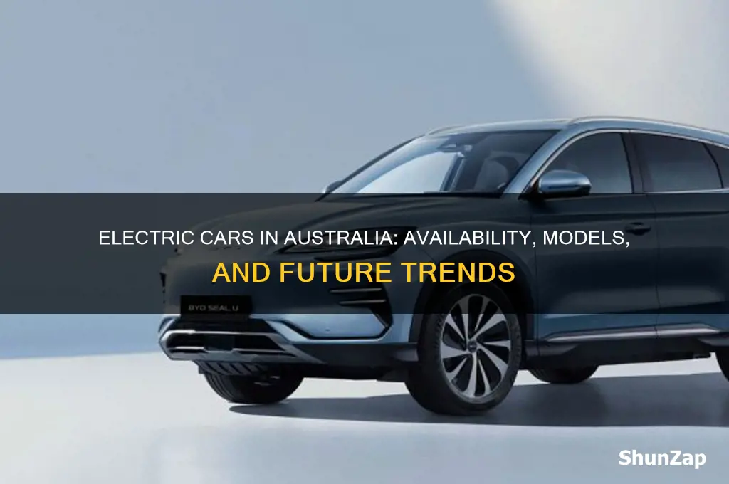 do electric cars exist in australia