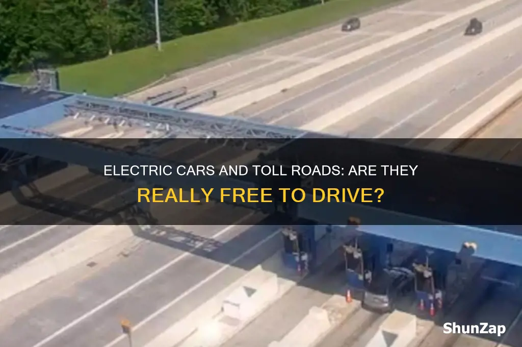 do electric cars get free toll